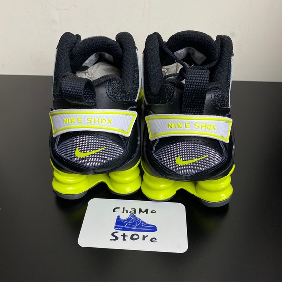 Nike Shox TL Nova Women's Black Lemon Venom Shoes - Picture 4 of 8